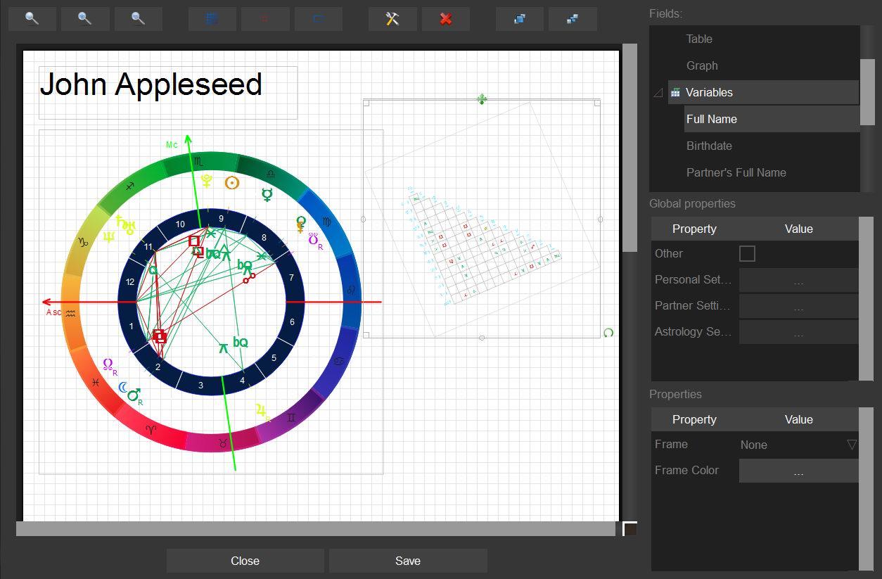 Natal Chart Creator