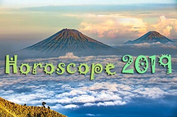 2019, horoscope, zodiac, space